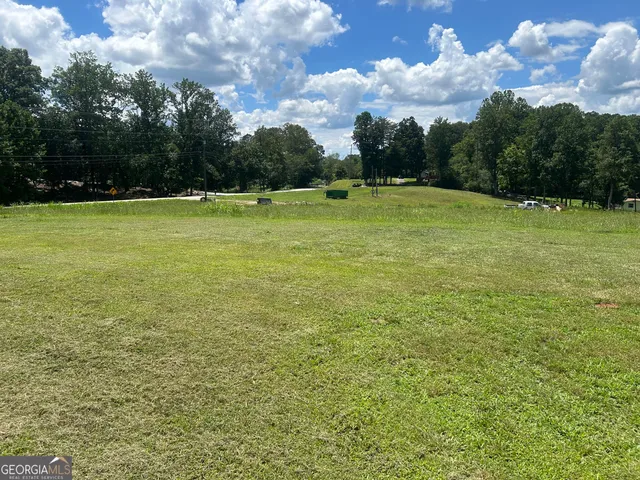 a view of a green field