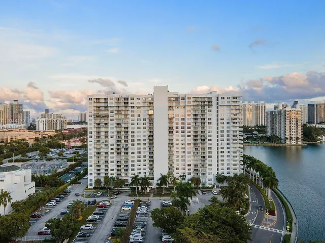 a view of city and lake