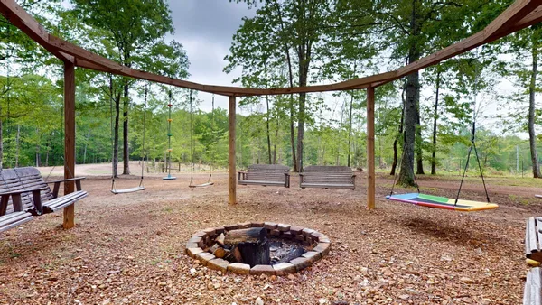 a view of outdoor space with swimming pool