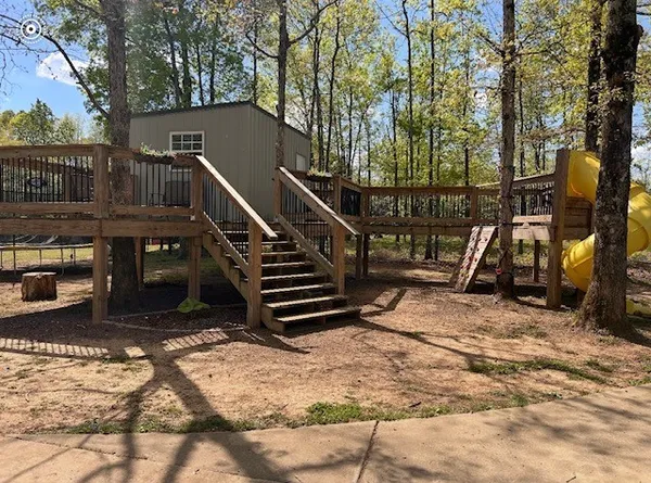 a view of outdoor space yard and deck