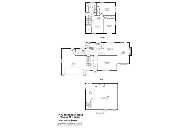 $365,000 | 1470 Nightingale Road, Wixom, MI 48393