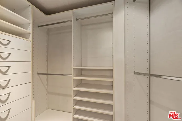 a view of walk in closet