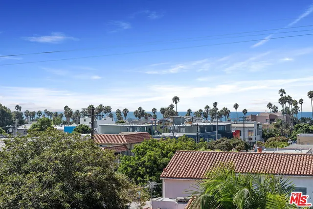 a view of a city from a terrace
