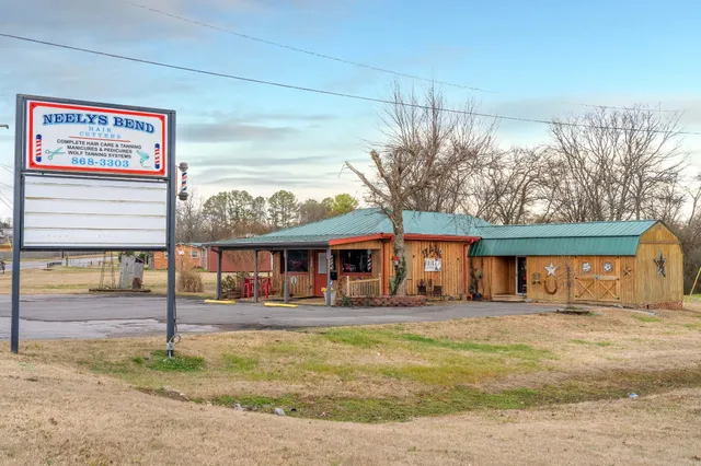 a view of a house with a yard and garage