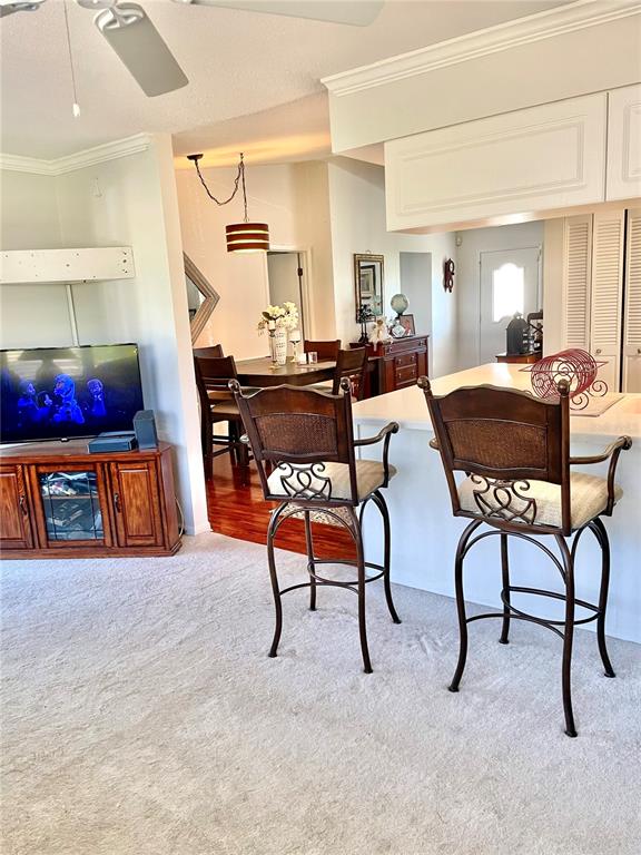 3401 Divot Road Sebring, FL 33872 - Photo 24 of 34 a living room with furniture and a fireplace
