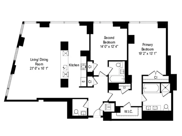 $1,995,000 | 30 West Street, Unit 3B | Battery Park City