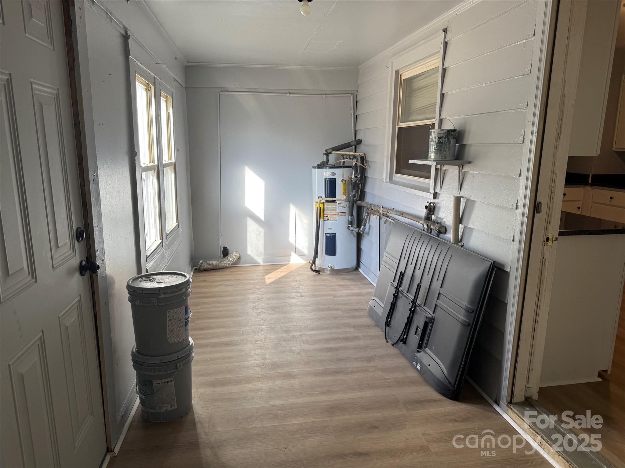 305 Tec Road Cheraw, SC 29520 - Photo 17 of 21 a view of entryway and hall with wooden floor