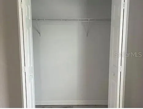 a view of a closet