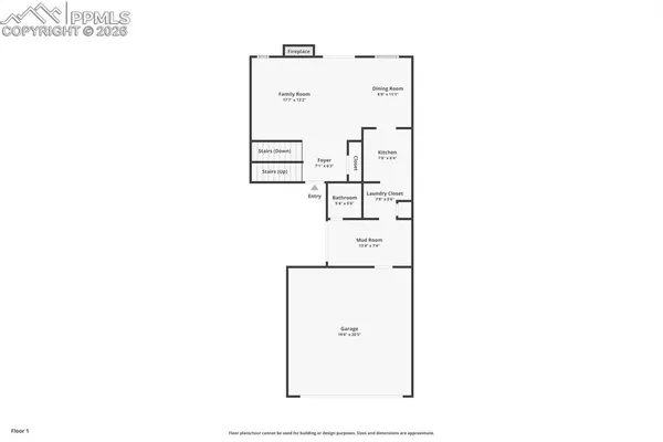 a picture of a floor plan