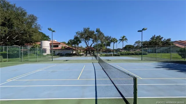 a view of a tennis court