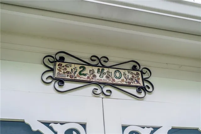 a close view of a tap