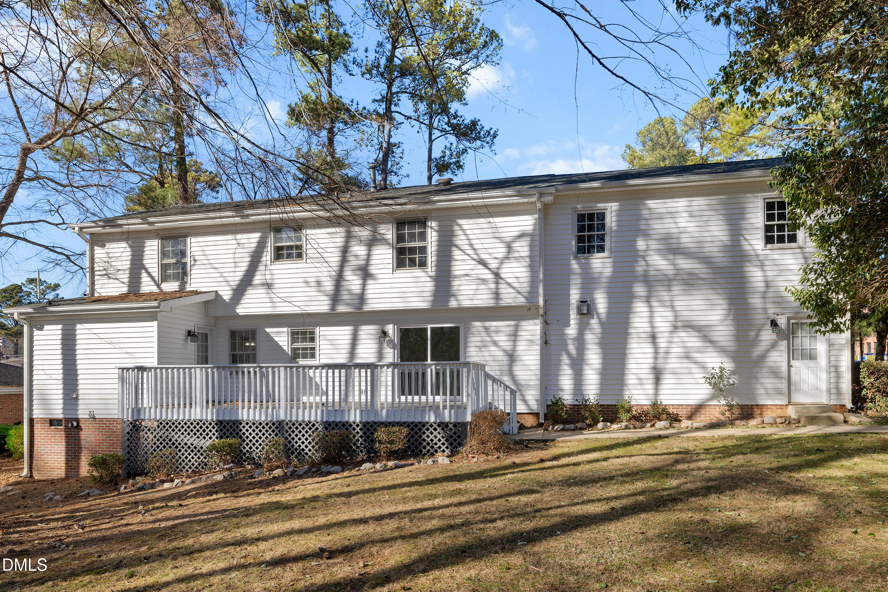 4601 Pemberton Drive Raleigh, NC 27609 - Photo 40 of 44 a view of a house with a yard