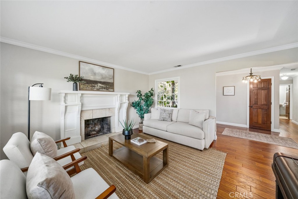 12250 San Antonio Road Atascadero, CA 93422 - Photo 26 of 46 a living room with furniture and a fireplace