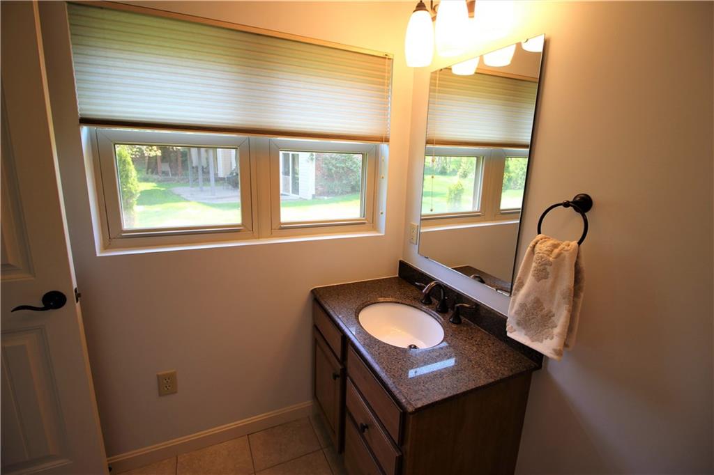 308 Georgetown Road Canonsburg, PA 15317 - Photo 13 of 24 A beautiful wood vanity with granite top also enhances this master bath