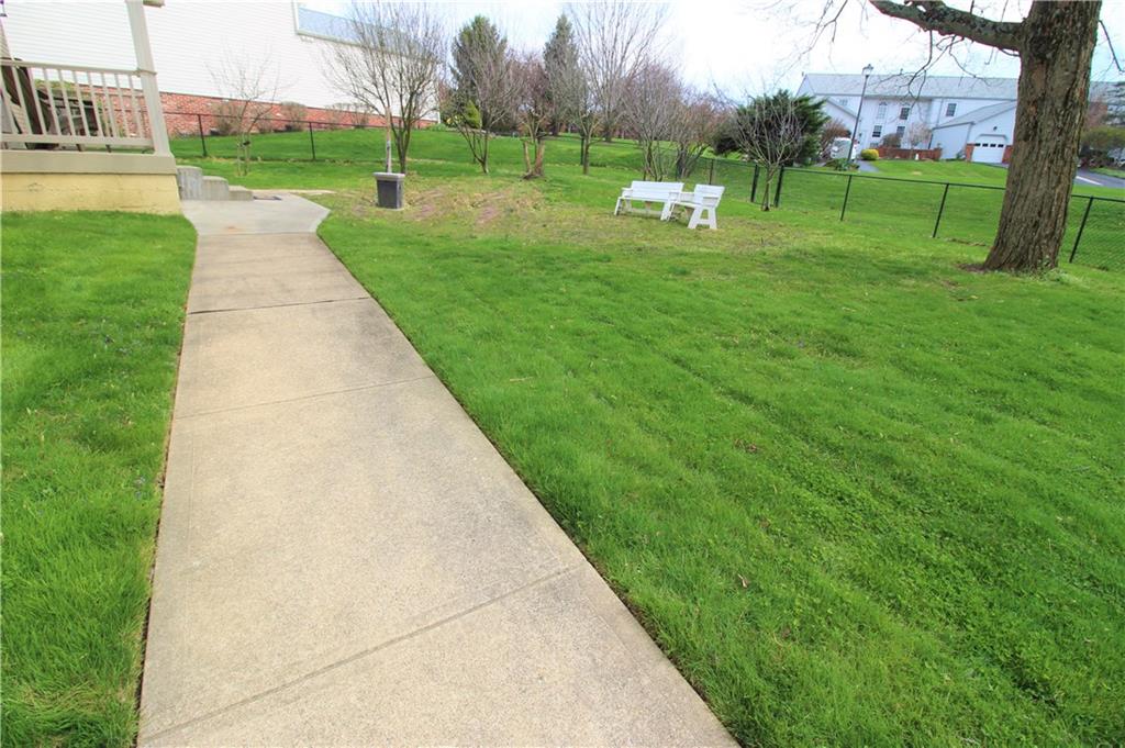 308 Georgetown Road Canonsburg, PA 15317 - Photo 24 of 24 Nice fenced in yard with a drinking fountain and some fruit trees