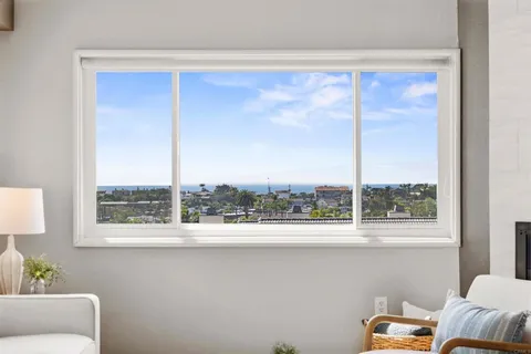 a room with a window