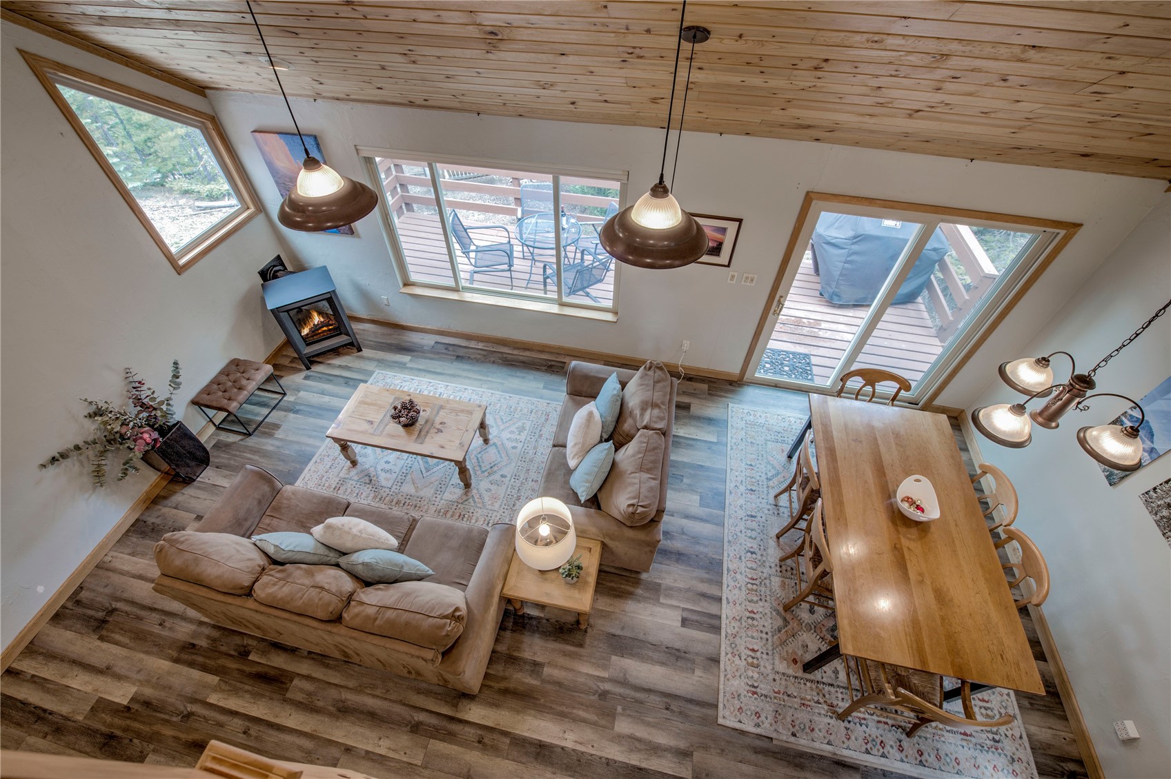 1735 Boreas Pass Road Breckenridge, CO 80424 - Photo 21 of 40 View from loft into living area