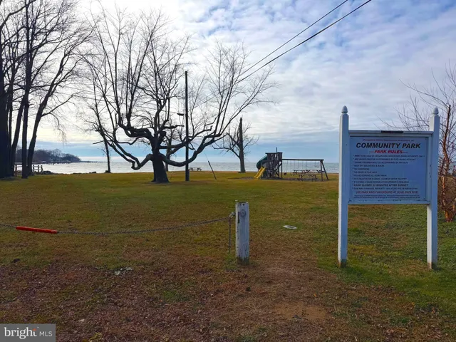 a view of outdoor space with ocean view