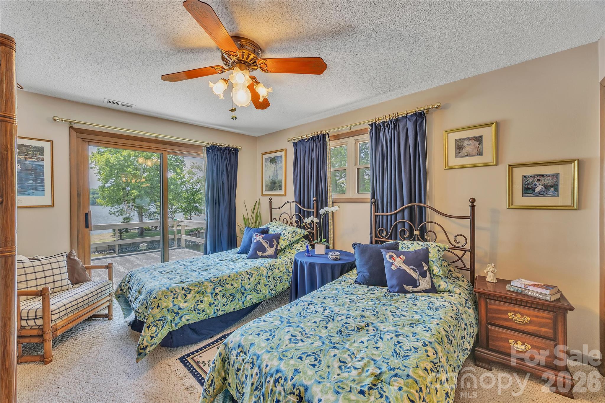 630 Mainsail Road Salisbury, NC 28146 - Photo 32 of 44 a bedroom with a bed and a couch