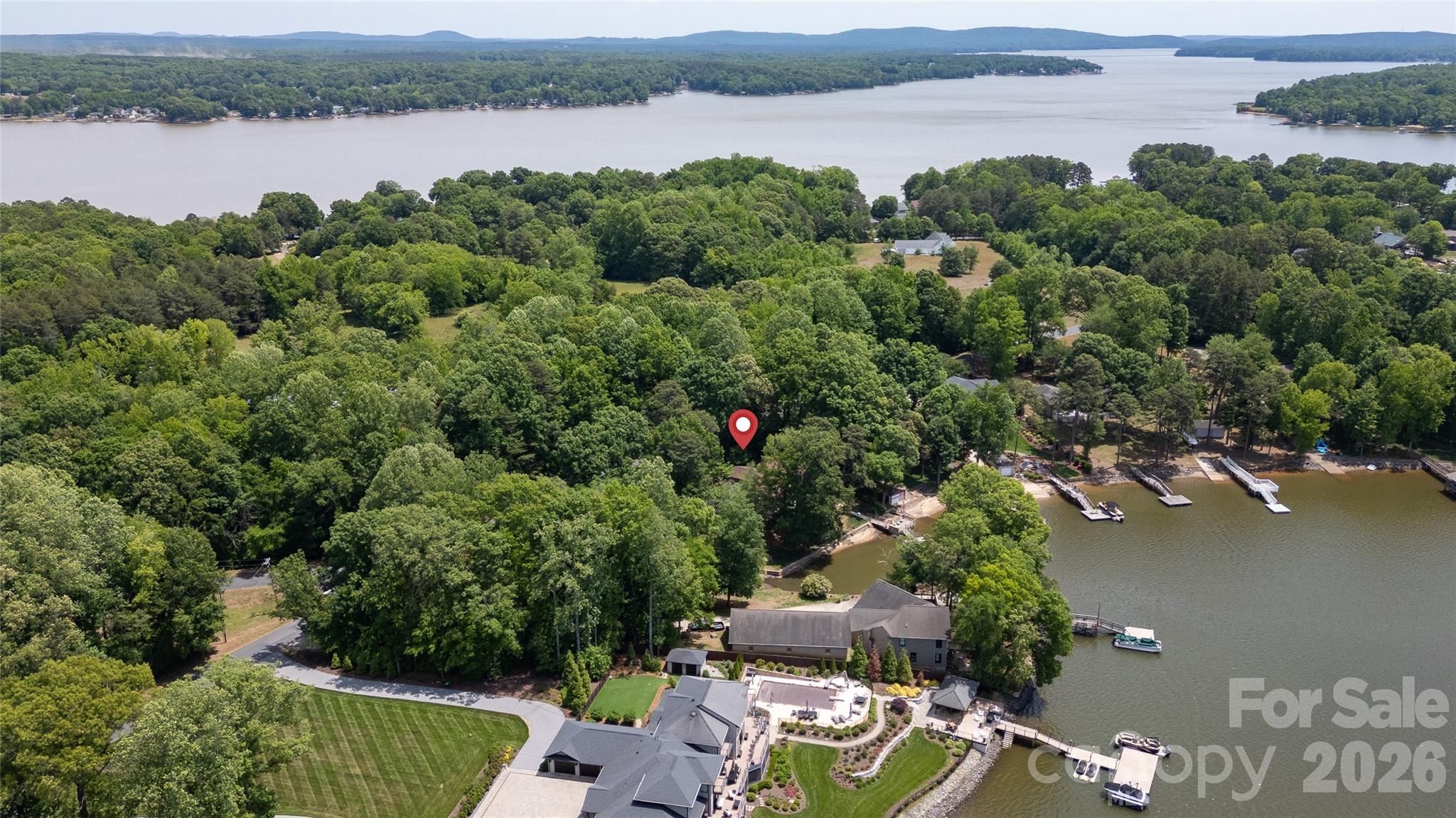 630 Mainsail Road Salisbury, NC 28146 - Photo 42 of 44 an aerial view of a town with couple of houses