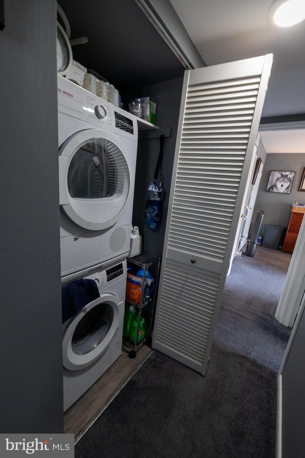 1680 Huntingdon Pike, Unit 210 Huntingdon Valley, PA 19006 - Photo 35 of 36 a utility room with dryer and washer