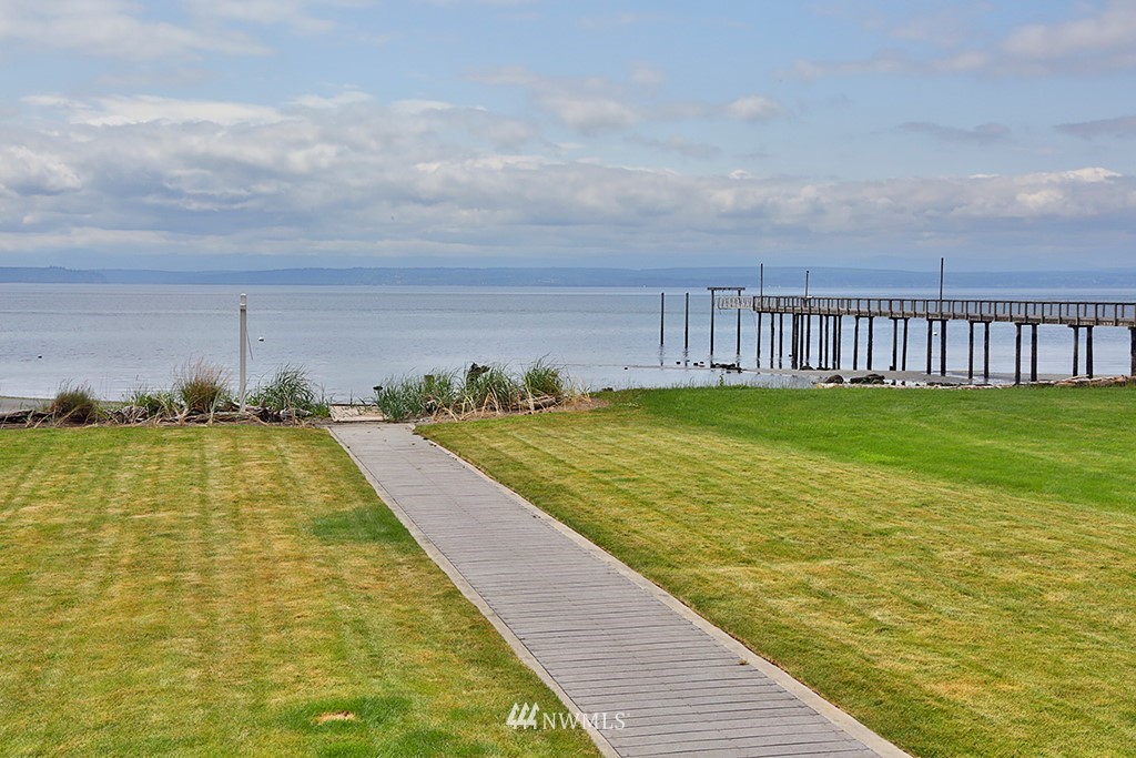 5837 Mutiny Bay Road Freeland, WA 98249 - Photo 38 of 40 a view of swimming pool with an outdoor seating
