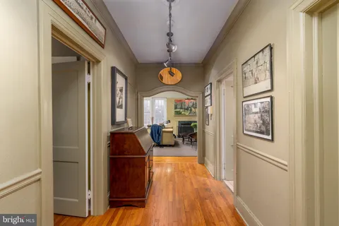 a view of living room with furniture and a window