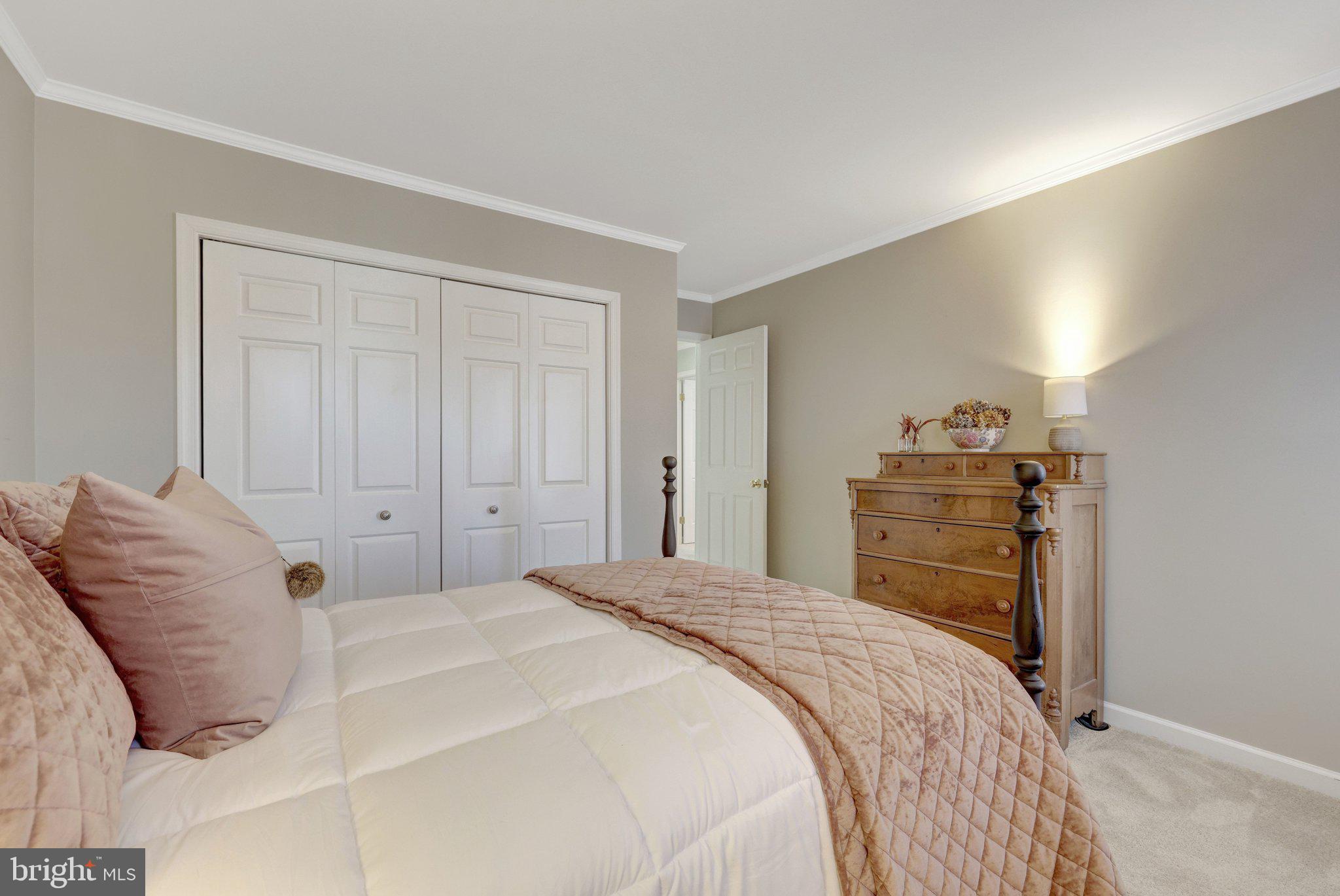 21039 Barcroft Way Sterling, VA 20164 - Photo 40 of 63 a bedroom with a bed and a closet