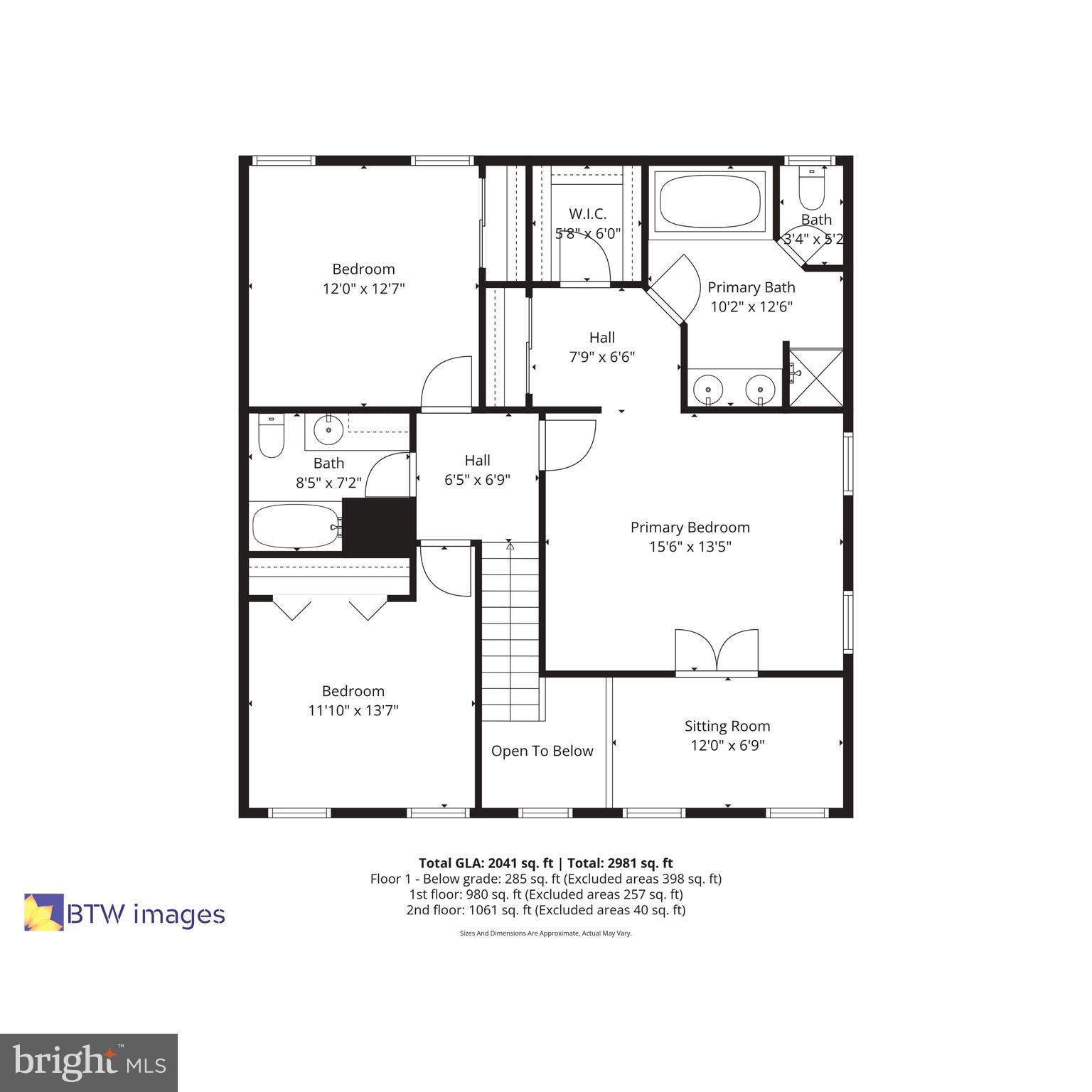 21039 Barcroft Way Sterling, VA 20164 - Photo 62 of 63 Upper Level
Floor Plan