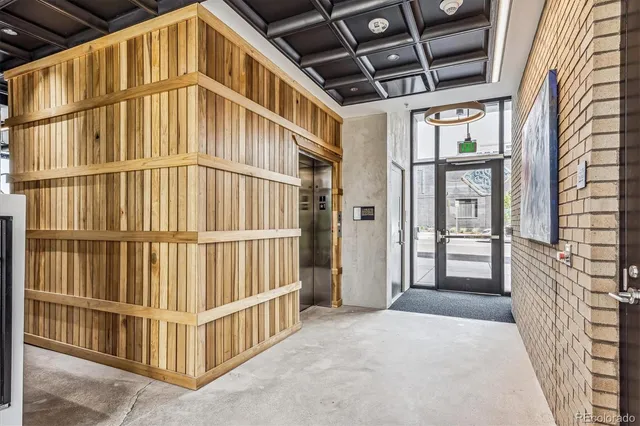 a view of a front door