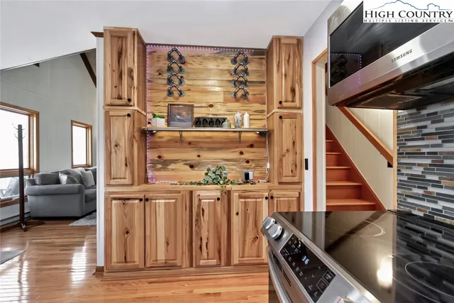 a view of balcony and workspace