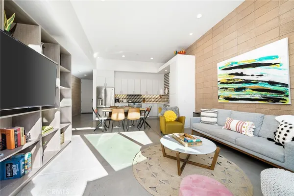 a view of a patio