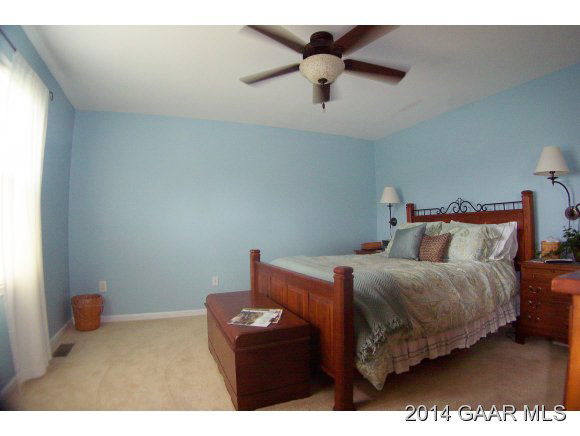 3788 Shutterlee Mill Road Staunton, VA 24401 - Photo 18 of 32 a bedroom with bed and window