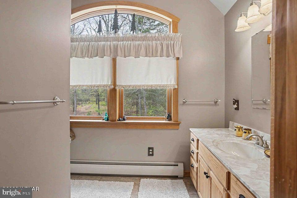 2270 Pine Tree Road Hughesville, PA 17737 - Photo 58 of 90 Serene bathroom with nature views.