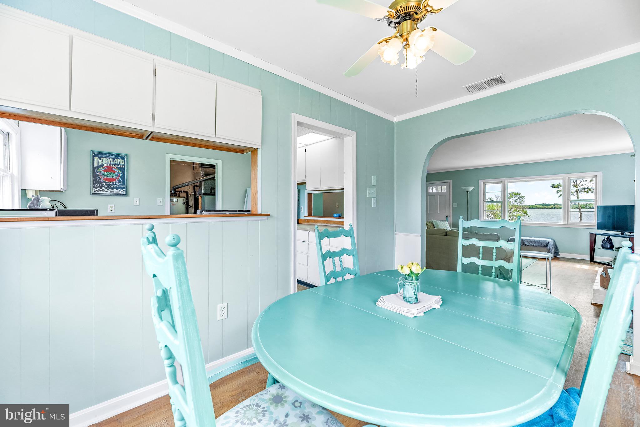 16410 Fishermen Way Ridge, MD 20680 - Photo 9 of 34 a view of kitchen with dining area
