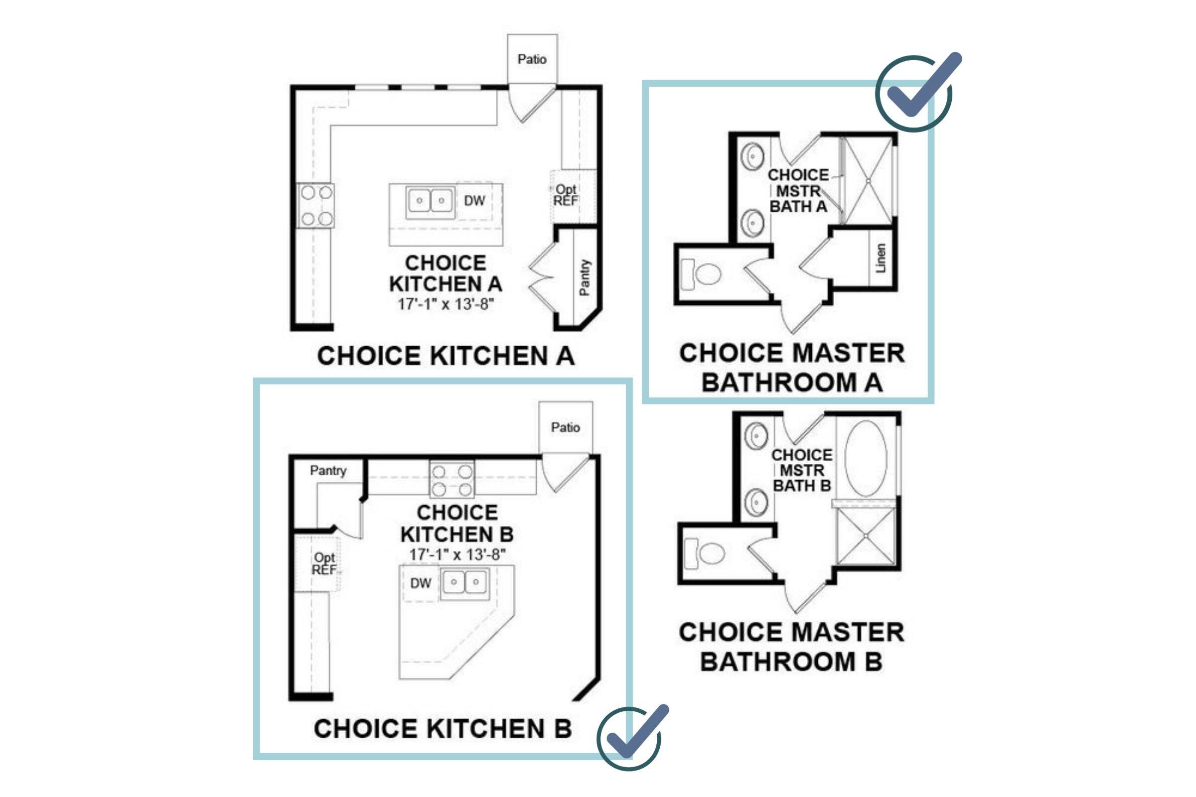 3122 Harding Court Johns Island, SC 29455 - Photo 68 of 71 3122 Harding Ct - 1st Floor Options