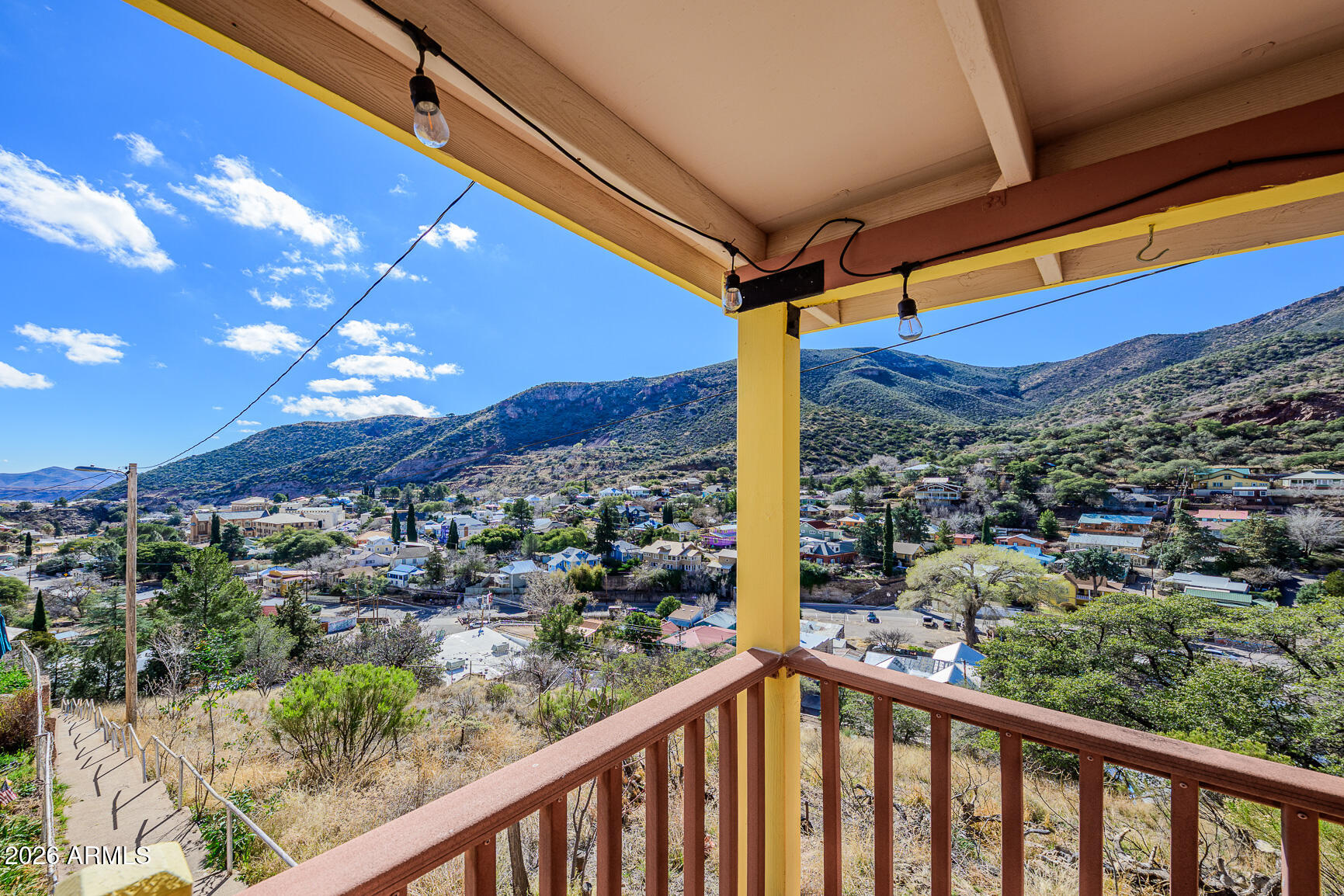 17 G Laundry Hill Road Bisbee, AZ 85603 - Photo 25 of 48 a view of a city from a balcony
