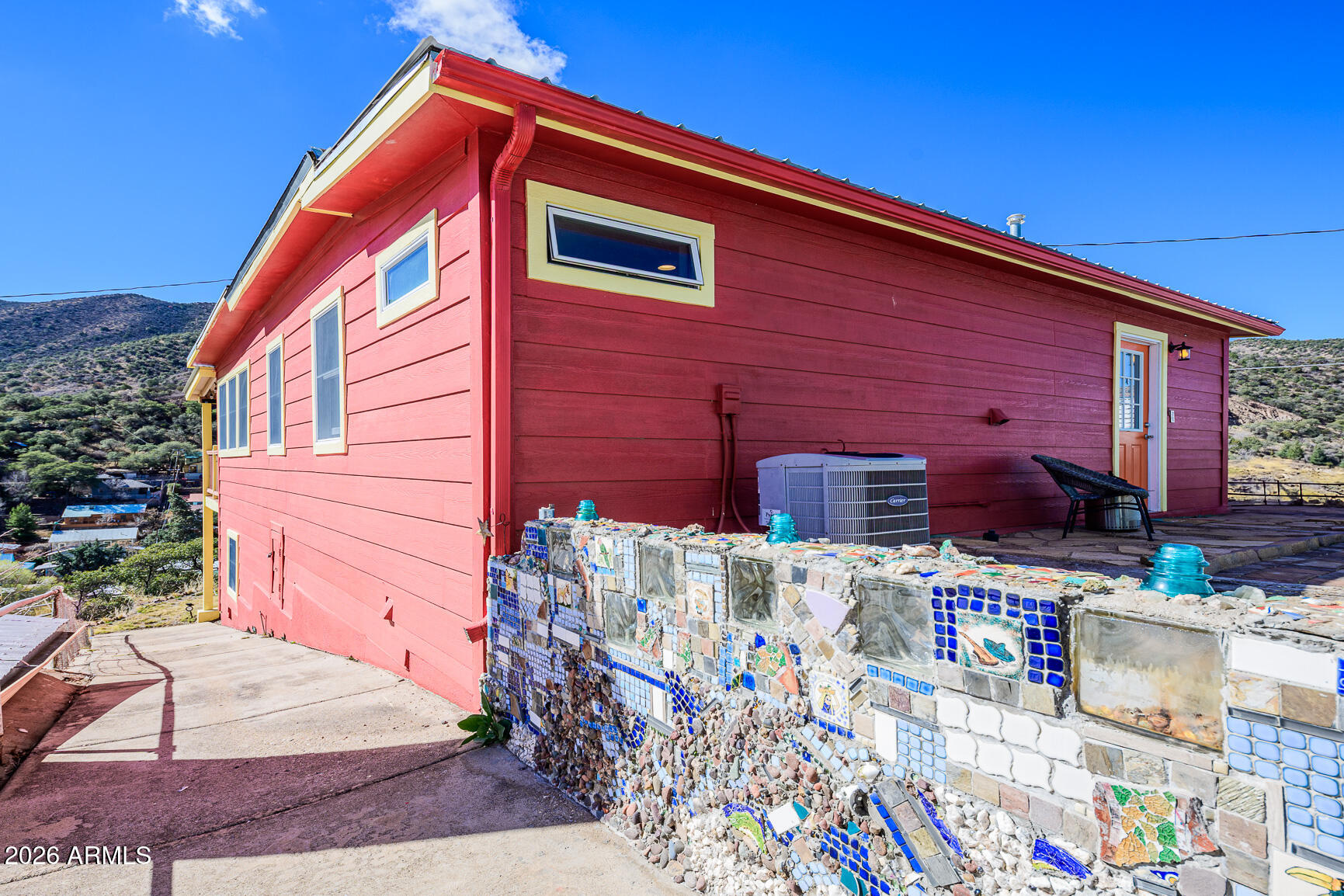 17 G Laundry Hill Road Bisbee, AZ 85603 - Photo 31 of 48 a front view of a house with patio
