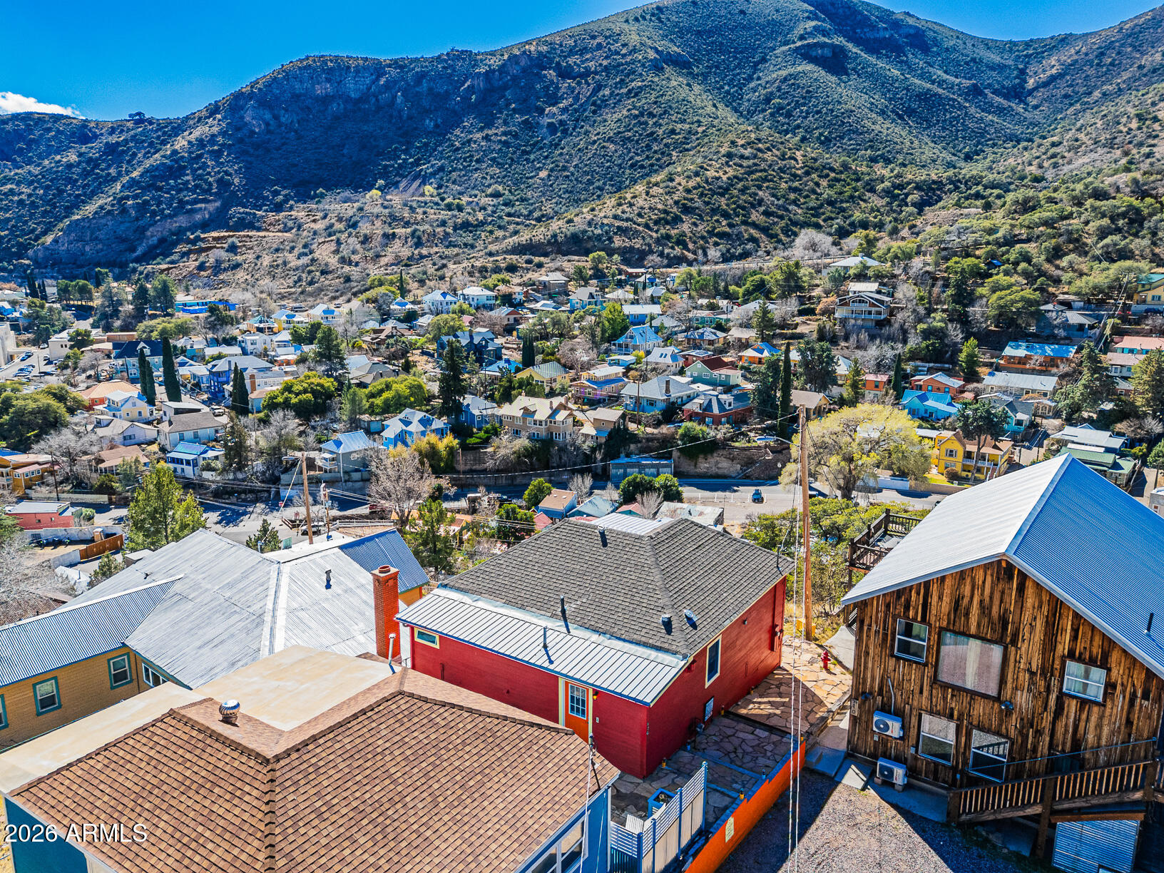 17 G Laundry Hill Road Bisbee, AZ 85603 - Photo 34 of 48 an aerial view of a houses