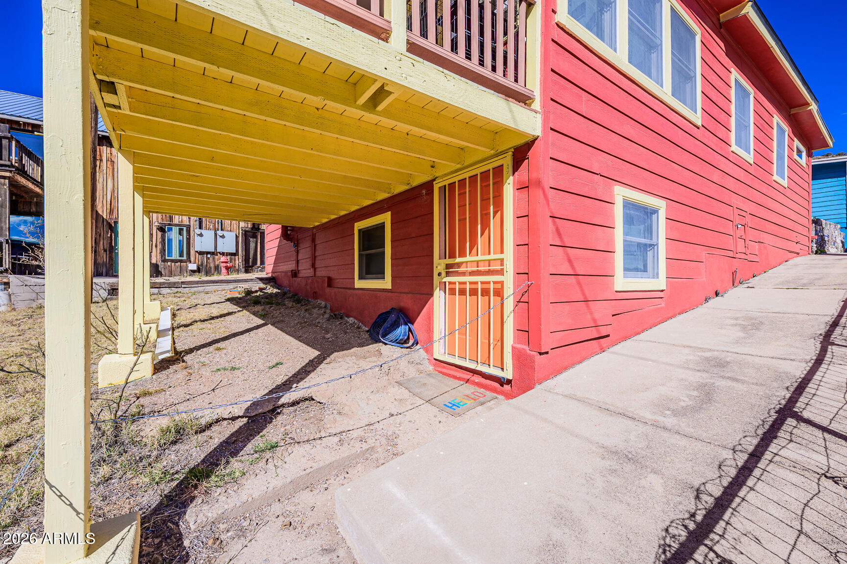 17 G Laundry Hill Road Bisbee, AZ 85603 - Photo 4 of 48 a balcony with view of the house