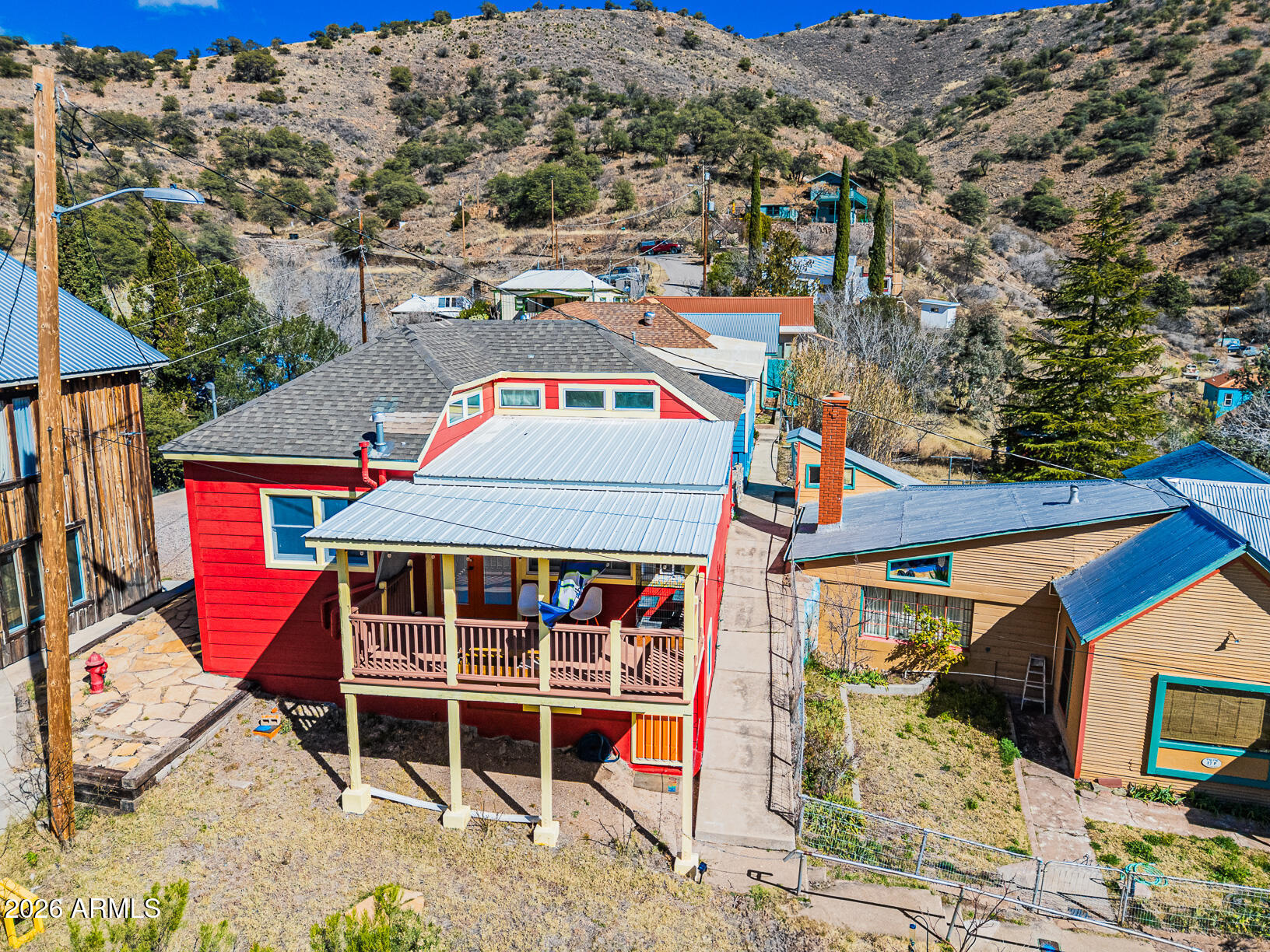 17 G Laundry Hill Road Bisbee, AZ 85603 - Photo 44 of 48 an aerial view of a house