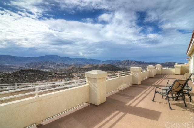VIEW from upstairs balcony...  Accessed from Master Bedroom