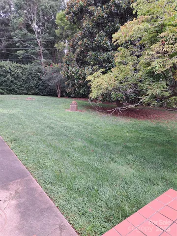 a view of outdoor space and yard