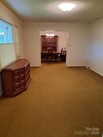 a view of furniture and window in a room