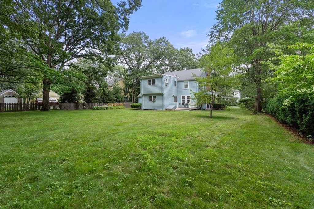 9 Damien Road Wellesley, MA 02481 - Photo 30 of 39 a view of a house with a big yard