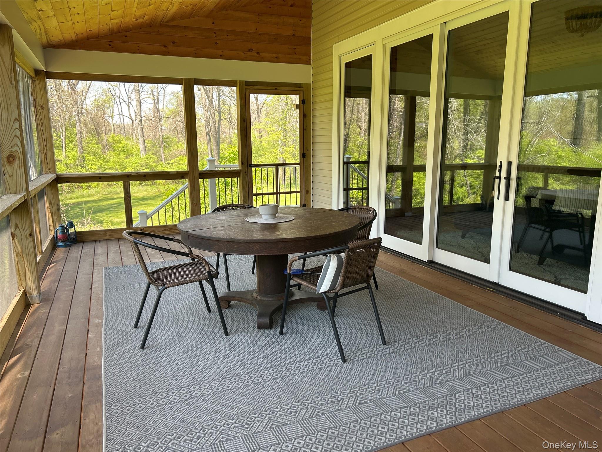 382 Sharon Station Road Amenia, NY 12501 - Photo 18 of 21 a view of a dining room with furniture window and outside view