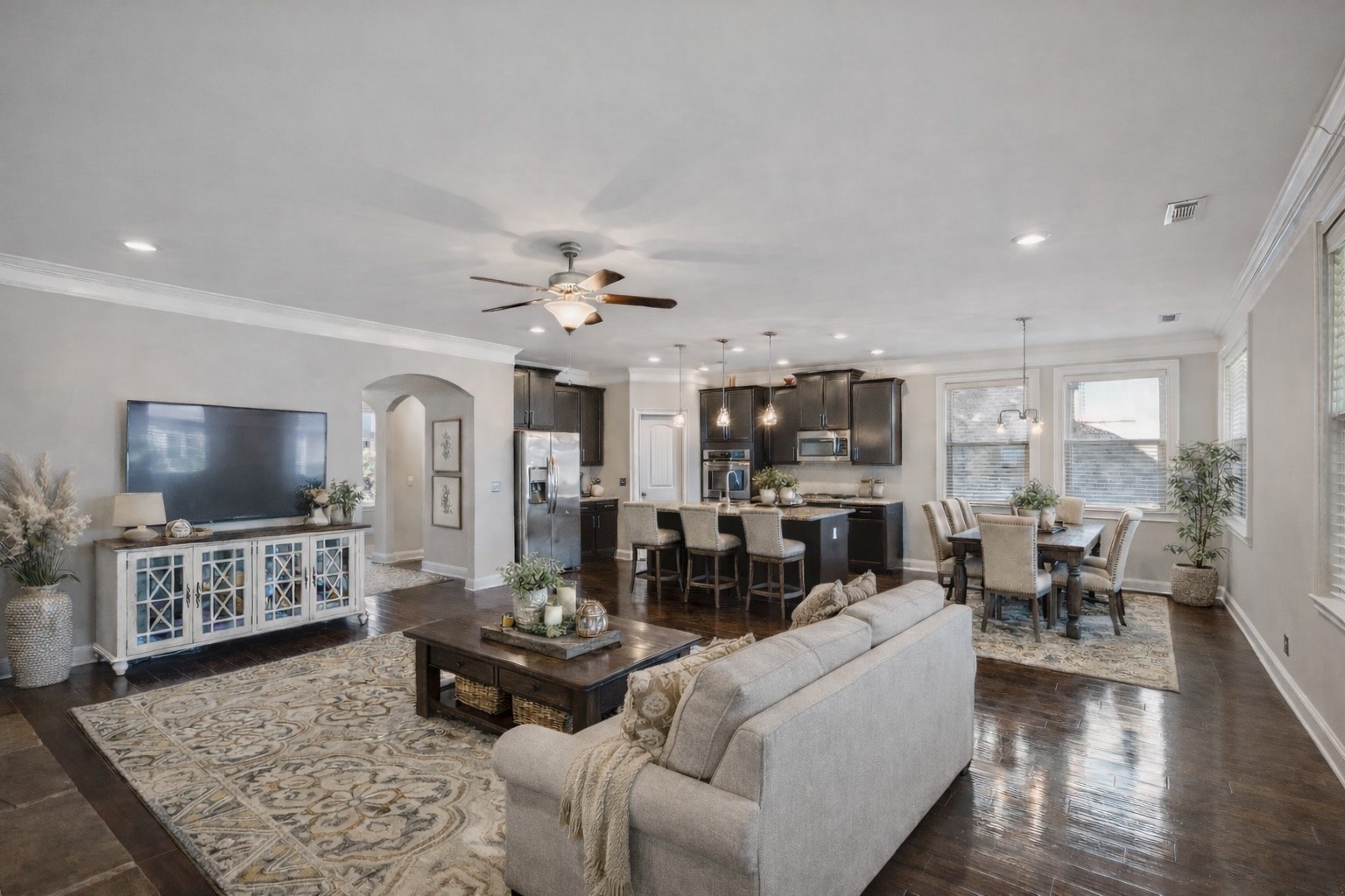 1167 Batbriar Road Murfreesboro, TN 37128 - Photo 3 of 22 a living room with furniture and a flat screen tv