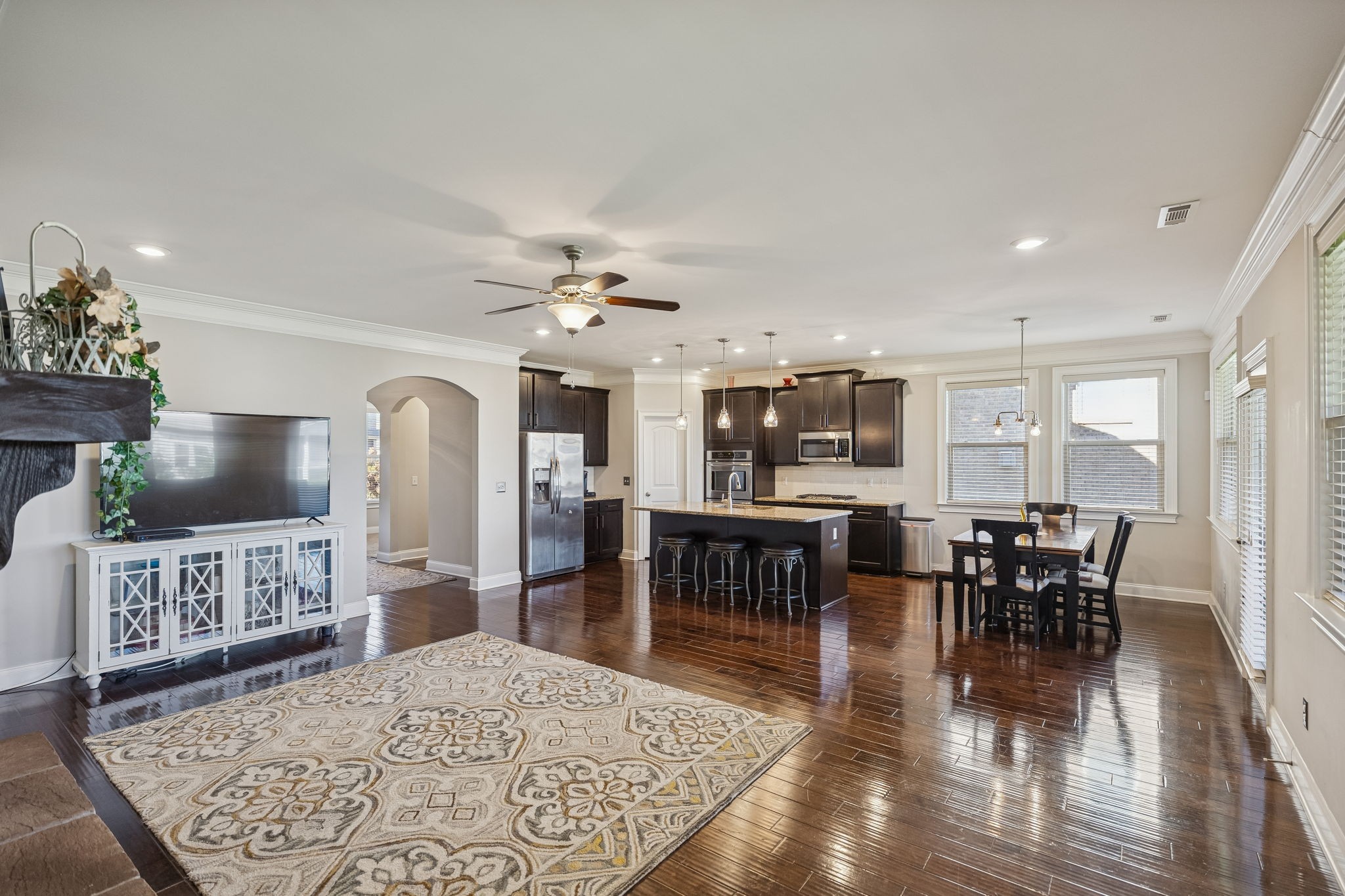 1167 Batbriar Road Murfreesboro, TN 37128 - Photo 4 of 22 a living room with furniture and a wooden floor