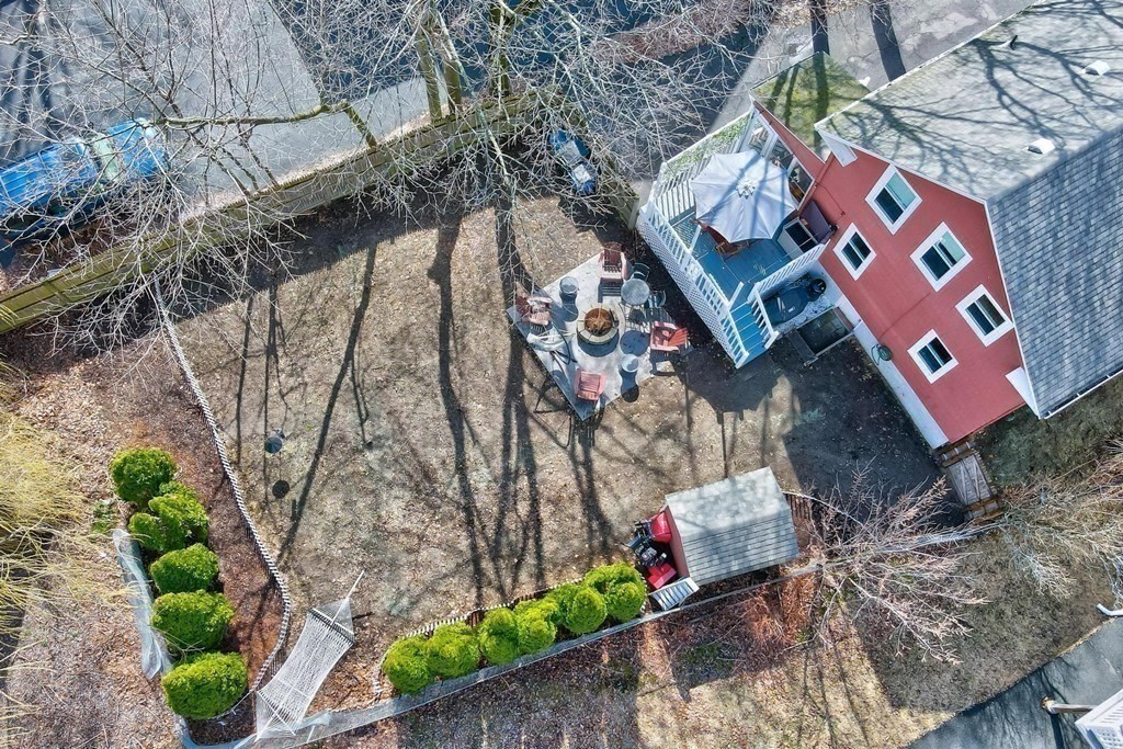 54 Pine Street Stoneham, MA 02180 - Photo 27 of 30 a street view with tall trees