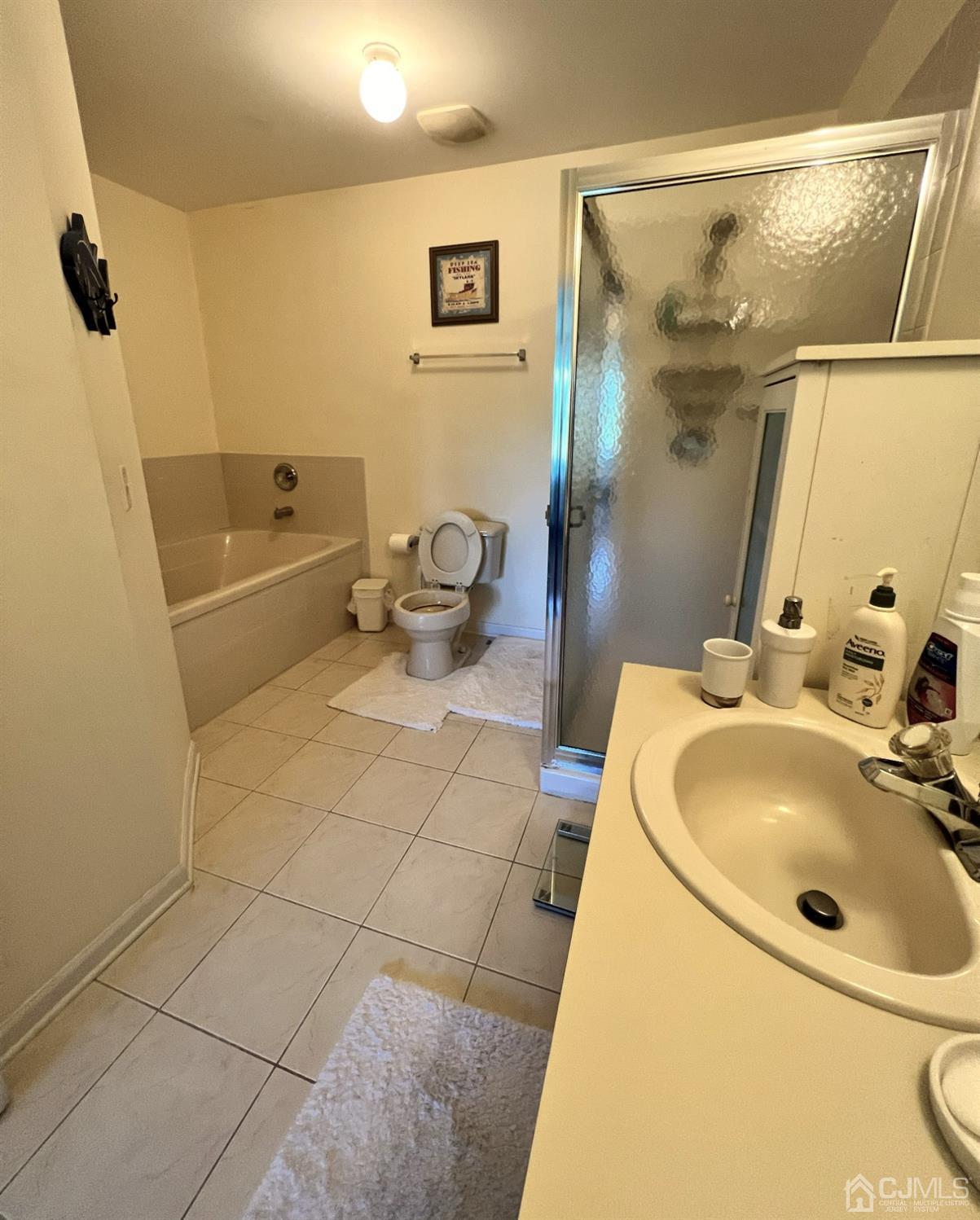 310 Hawthorne Road North Brunswick, NJ 08902 - Photo 15 of 25 a bathroom with a sink and a mirror